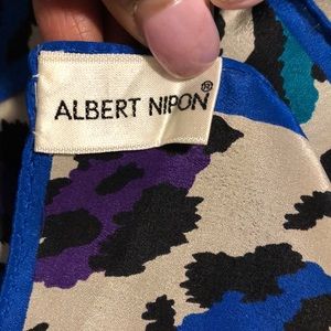 Albert Nipon Accessories - ALBERT NIPON Silk Multi color 1/2 Scarf Albert Nipon Accessories - ALBERT NIPON Silk Multi color 1/2 Scarf
